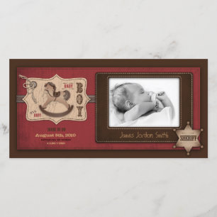 Cowboy Baby Carte photo