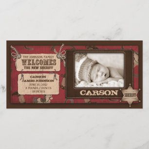 Cowboy Baby Carte photo 2