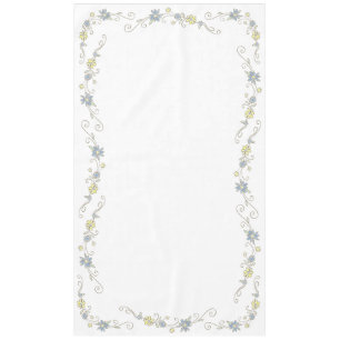 Cowboy Baby Shower Country Western Blue Boy Tablecloth