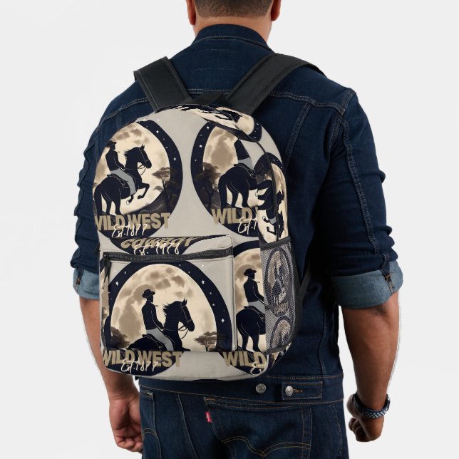 Cowboy Bag / Fashion back to school Bag / Backpack (Insitu (Model))
