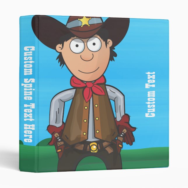 Cowboy Binder (Front/Spine)