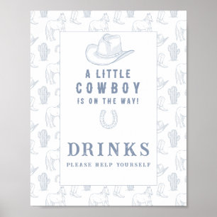 Cowboy - Boissons vous aider Poster