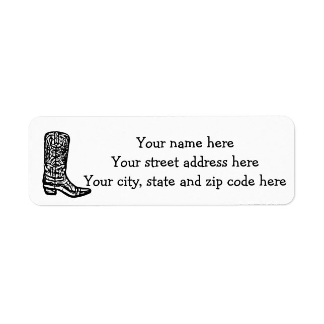 Cowboy boot (Front)