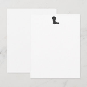 Cowboy Boot Card