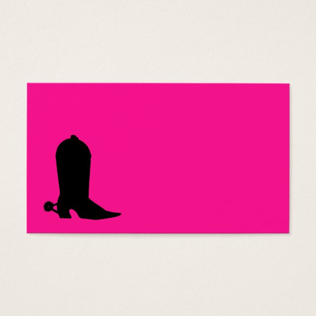 Cowboy Boot Silhouette (Front)