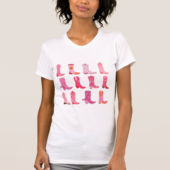 Cowboy Boot T-Shirt (Front)