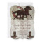 Cowboy Boots Horse Horseshoe Wedding Invitations