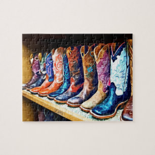 Cowboy Boots Jigsaw Puzzle