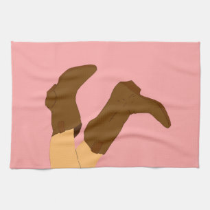 Cowboy Boots Kitchen Towel