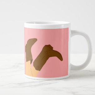 Cowboy Boots   Large Coffee Mug