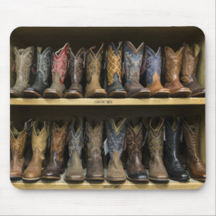 Cowboy Boots Mouse Pad