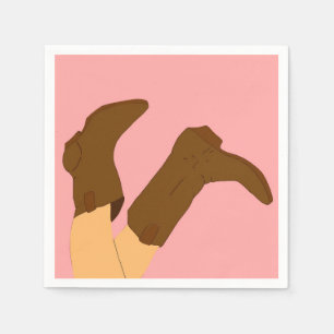 Cowboy Boots  Napkin
