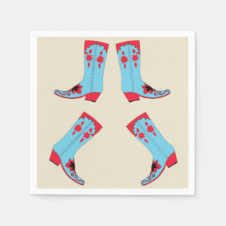Cowboy Boots Napkins