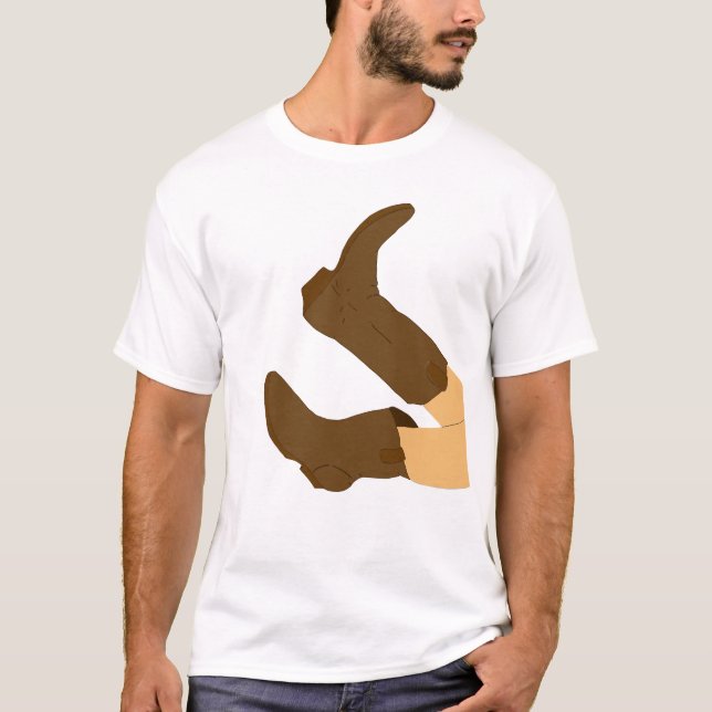 Cowboy Boots  T-Shirt (Front)