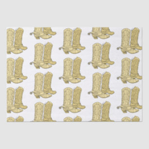 Cowboy Boots Tissue Paper