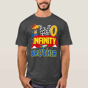 Cowboy Brother Two Infinity And Beyond Birthday De T-Shirt