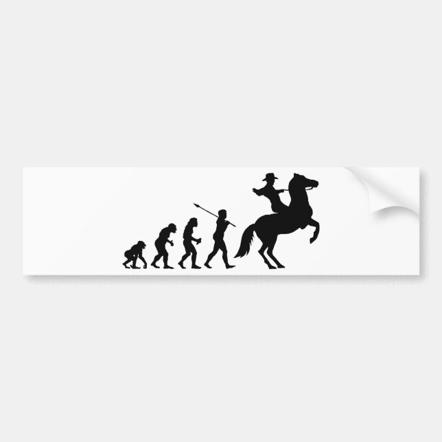 Cowboy Bumper Sticker (Front)