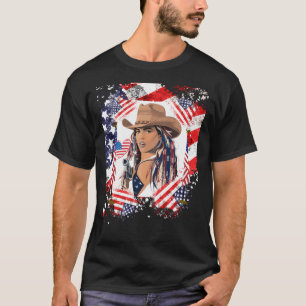 Cowboy Carter Profile Pic American Flag T-Shirt