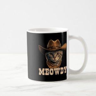 Cowboy Cat Meowdy 1  Coffee Mug