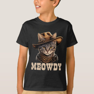 Cowboy Cat Meowdy  T-Shirt