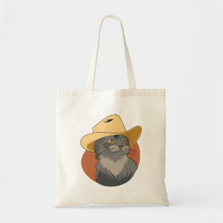Cowboy Cat Tote Bag