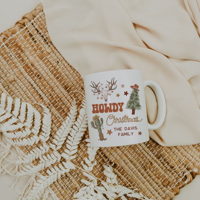 Cowboy Christmas Holiday Mug (Creator Uploaded)