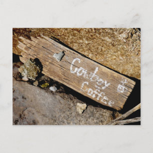 Cowboy Coffee Postcard