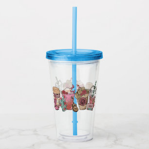 Cowboy Coffee Time Acrylic Tumbler