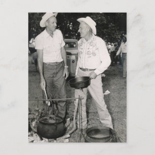 COWBOY COOKS #5 POSTCARD