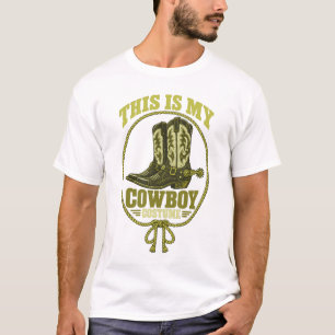 Cowboy Costume Western Boots T-Shirt