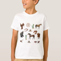 Cowboy Cowgirl Rodeo Country Pattern