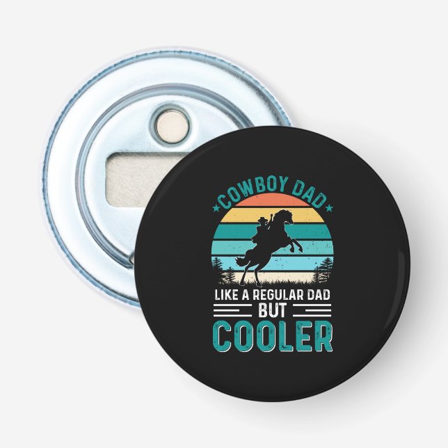 Cowboy Dad Bottle Opener (Front)