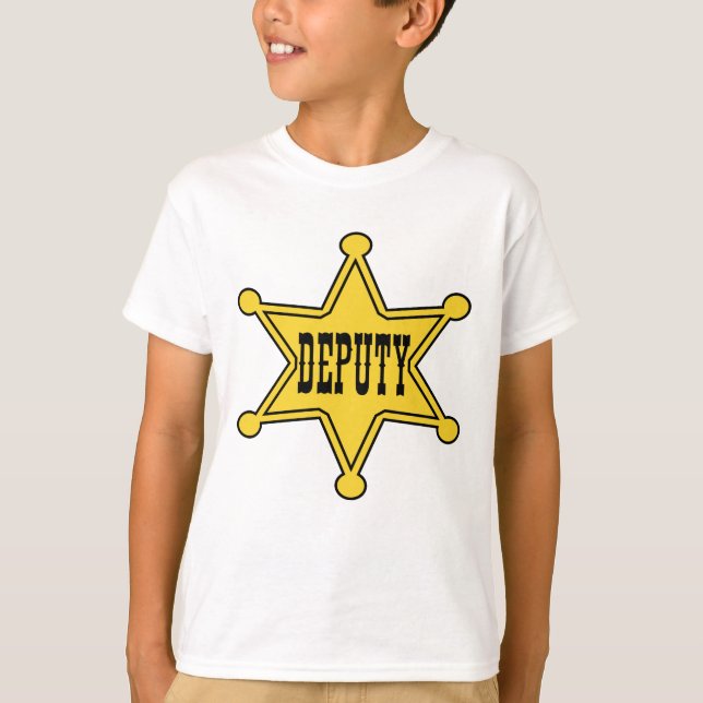 Cowboy Deputy Badge Tee (Front)