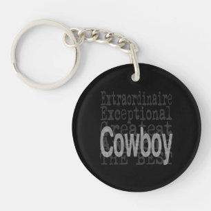 Cowboy Extraordinaire Keychain