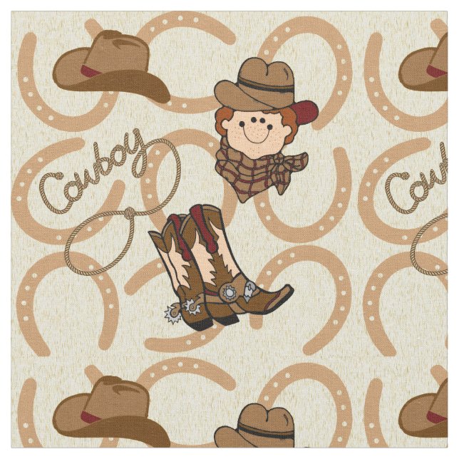 Cowboy Fabric (Close Up)