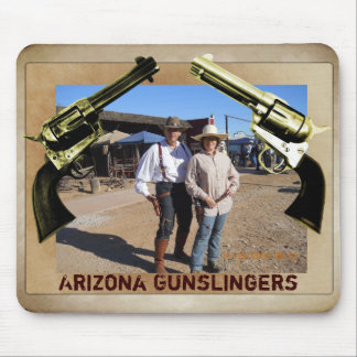 Cowboy Fast Draw Peacemaker Personalized Mousepad