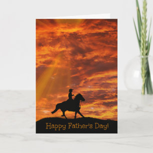 Cowboy Father's Day Card