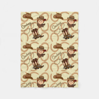 Cowboy Fleece Blanket