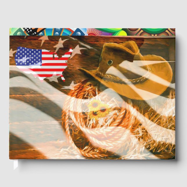 Cowboy Guest Book (Front)