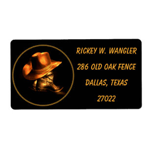 COWBOY HAT AND BOOTS 