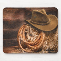 Cowboy Hat and Rope