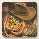 Cowboy Hat Coaster<br><div class="desc">Cowboy hat Design</div>