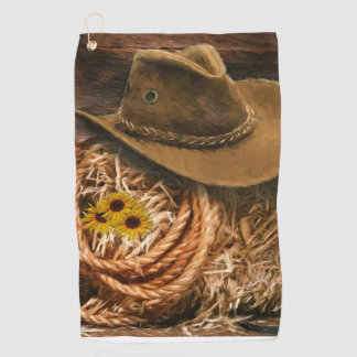 Cowboy Hat Golf Towel