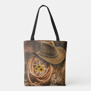 Cowboy Hat Tote Bag