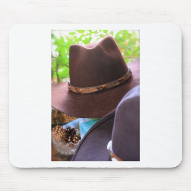 Cowboy Hats Mouse Pad (Front)
