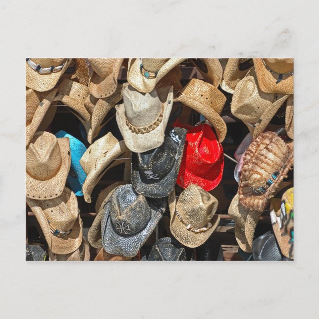 Cowboy Hats Postcard (Front)