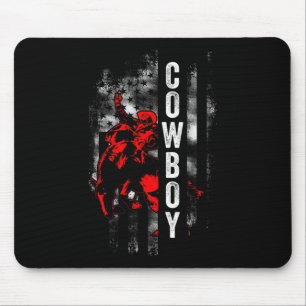 Cowboy Horse Show Horseck Riding Rider Mouse Pad