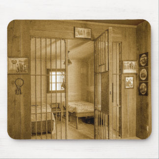 Cowboy Jail Mouse Pad