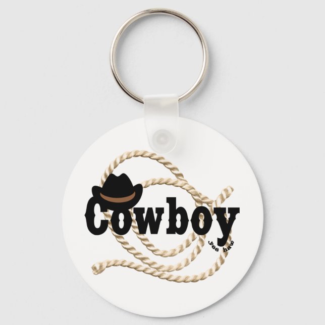 Cowboy Keychain (Front)