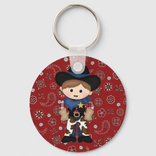 Cowboy Keychain